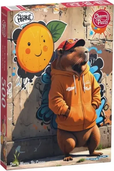 Cherry PAZZI Puzzle Nechcem Worry, Be Cappy