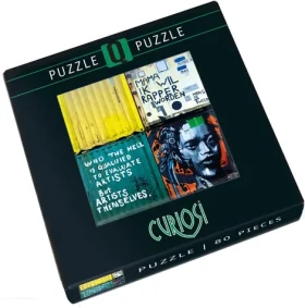 CURIOSI Štvorcové puzzle Q Amsterdam: Vzor II