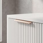 REA - Kúpeľňová skrinka pod umývadlo Core 80cm White REA-M0401