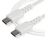 StarTech bílá / Kabel / USB-C - USB-C / Aramidové vlákno / 480 Mbps / 2 m (RUSB2CC2MW)