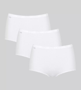 Dámske nohavičky loggi Basic+ Maxi 3P biele WHITE 56