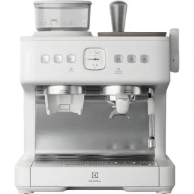 Electrolux E8EC1-8SW biela / Automatický kávovar / ovládanie gombíky / analógový displej / 220-240 V (910004057)