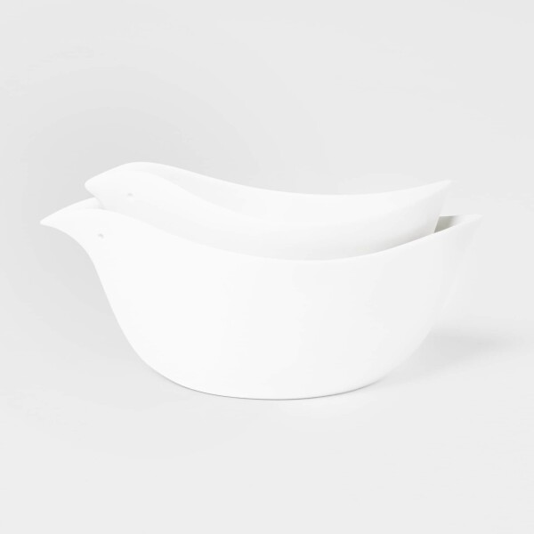 Räder Porcelánová miska Early Bird – sada 2 ks