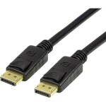 LogiLink DisplayPort prepojovací kábel Konektor DisplayPort, Konektor DisplayPort 3.00 m čierna CV0121 Kábel DisplayPort; CV0121