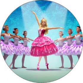 Jedlý papier Barbie baletka 19,5 cm - Pictu Hap - Pictu Hap