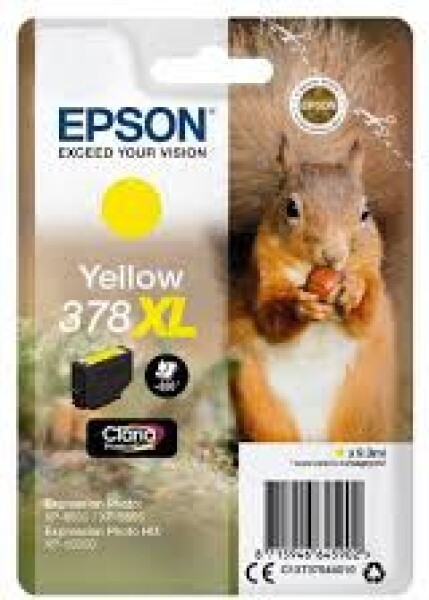 Epson originálny toner 378XL, yellow (C13T37944010)