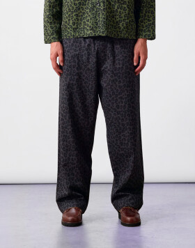 Service Works Patterned Easy Chef Pants Black Leopard XL