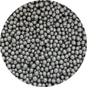 Cukrové perly strieborné 1kg 3-4mm 1kg - I LOVE CAKES - I LOVE CAKES