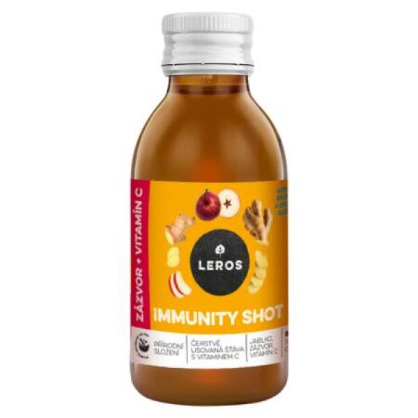 LEROS Imunity shot zázvor + vitamín C 150 ml