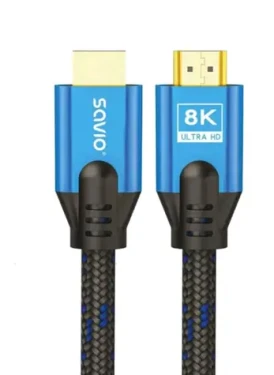 SAVIO CL-169 HDMI kábel samec-samec 5 m / 8K / pozlátené konektory (KBASAVHDM0017)