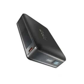 SBS HD 10000 mAh čierna / Powerbanka / 30 W Power Delivery / USB-C / LCD displej