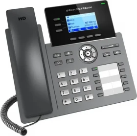 Grandstream GRP2604P / VoIP telefón / 6x SIP účet / 2,48 "LCD displej / 10 BLF tlačidiel / 2x Gigabit LAN / PoE (GRP2604P)