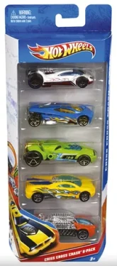 Mattel Hot Wheels Darčeková sada 5 kusov Autíčka