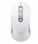 Baseus F02 biela / Bezdrôtová myš / Bluetooth / tiché tlačidlá / 70 g (B0203202)
