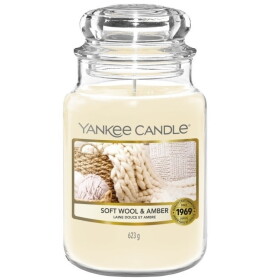 Yankee Candle Sviečka Yankee Candle 623 Soft Wool Amber