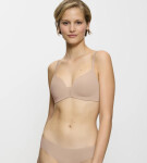 FLEX SMART - Vystužená podprsenka pre voľnosť a termoreguláciu Triumph Soft Praline 4