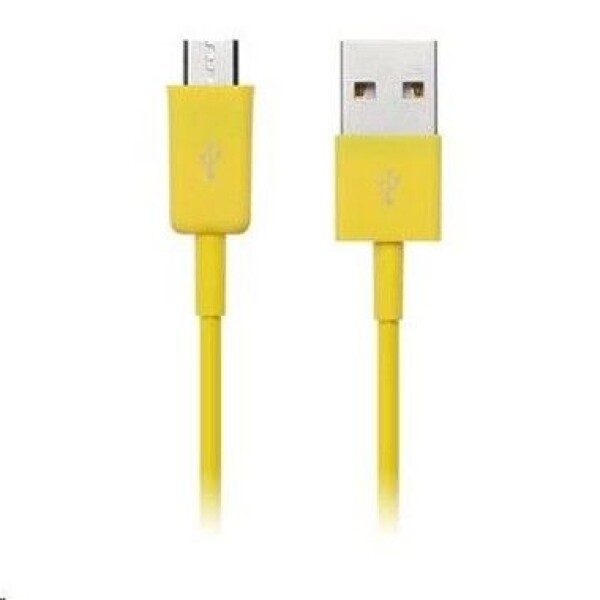 CONNECT IT CI-575 Colorz microUSB - USB kábel (M) - (M) 1m žltá (CI-575)