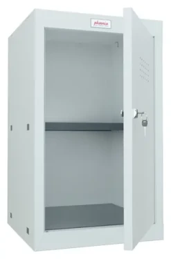 Phoenix Safe CL0644RRK červená / Skrinka so zámkom / 87 l / 2 priehradky / voľne stojace / 400×400×665 mm (CL0644RRK)