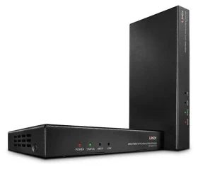 Lindy Fibre Optic HDMI 300-1000 m čierna / HDMI extender / 4K 60Hz / kovové telo (38174)