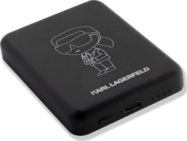 Karl Lagerfeld KLPBMKIOTTGK 3000mAh Čierny