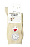 Ponožky Steven art.201 100% bavlna 35-40 přírodní 35-37