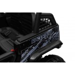 Mamido Mamido Elektrické autíčko OFF ROAD EXTREME 4x4 čierne 24V | 200W | 50 kg | EVA | LED | 2,4 Ghz | ECO koža