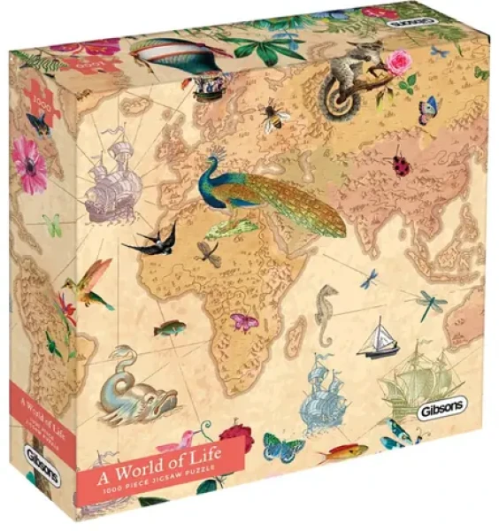 GIBSONS Puzzle Svet plný života