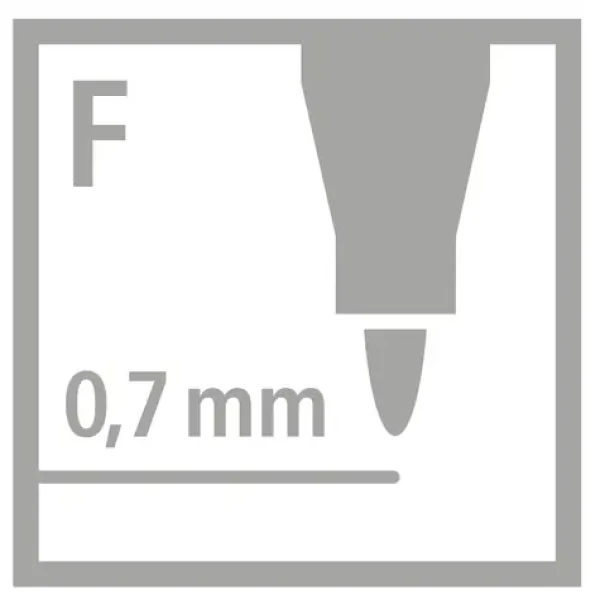 STABILO® OHPen Universal - fine - červená (842/40)