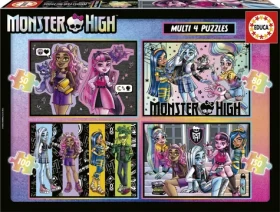Educa Puzzle Monster High 4v1