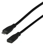 EFB USB-C 3.2 Gen2 / Predlžovací kábel / M/F / 10 Gbit/s / 0,2 m / čierna (EBUSBC-USBC10GE.0,2)