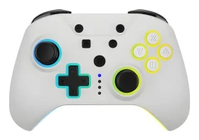 Hyperkin NuRival biela / Ovládač / Nintendo Switch, Switch OLED / Bezdrôtový / Gyroskop / RGB podsvietenie (M07619-WHHE)