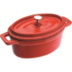 Kokotka mini oválná 0,5l - červená - Ibili - Ibili