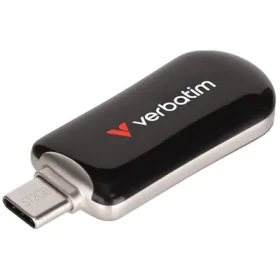 Verbatim Plectra 512GB čierna / Flash Disk / USB-C 3.0 / až 100 MBs (30227)
