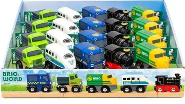 Brio Mini vláčiky a vozidlá