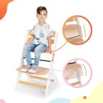 KINDERKRAFT SELECT Stolička jedálenská Enock Black, Premium