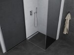 MEXEN/S - PRETORIA sprchovací kút 70x80, grafit, chróm 852-070-080-01-40