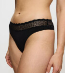 Dámske tangá Feel of Modal String 2P - BLACK - black 0004 - TRIUMPH BLACK L