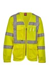 Pracovná reflexná vesta Payper LONG EXO Farba: Žltá fluo, Veľkosť: 4XL (S008630088010064XL)