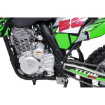 Mamido Benzínová motorka RamiGO TITAN 300CC zelená