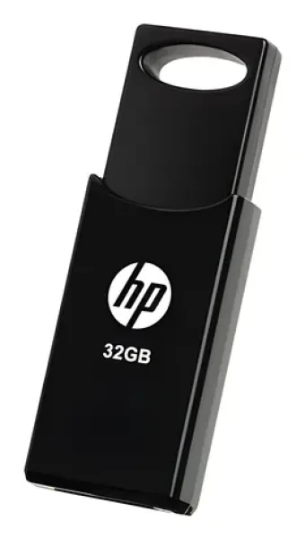 HP v212w 32GB / Flash Disk / USB 2.0 / prívesok na kľúče / čierny (HPFD212B-32)