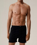 Boxerky Atlantic 2MBX-081 A'2 S-2XL černá XL