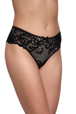 Dámske nohavičky 202 black/beige - GABIDAR černá L