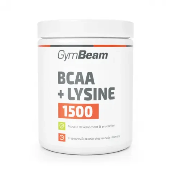 BCAA 1500 + Lyzín - GymBeam (bez príchuti, 300 tab.) (3425-1)