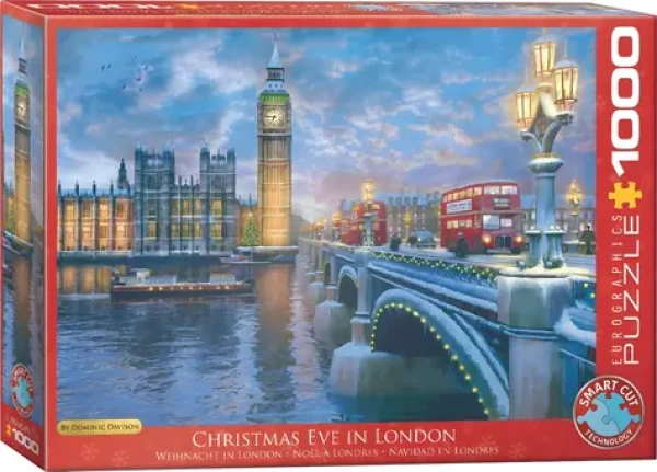 EUROGRAPHICS Puzzle Štedrý večer v Londýne
