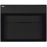 DEANTE - Correo nero Granitové umývadlo na dosku, s krycou doskou CQR_NU5M