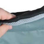 Malatec 2300 Záhradná a kempingová stolička čalúnená šedá