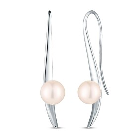 JwL Luxury Pearls Elegantné strieborné náušnice s perlami JL0857