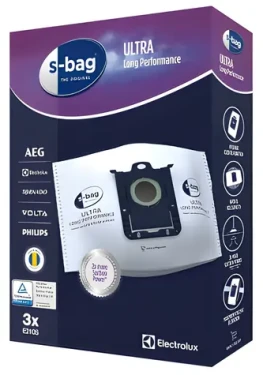 Electrolux E210S s-bag Ultra Long Performance / Vrecká do vysávača / 5 l / 3 ks (9001684613)