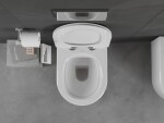 MEXEN/S - Sofia Závesná WC misa vrátane sedátka s slow-slim, duroplast, biela 30540100