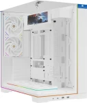 ThermalRight A70 White Vision / Skriňa / Full Tower / ATX / ARGB / 9,16 "LCD / bez zdroja / priehľadná bočnica (A70 White Vision ARGB FAN)